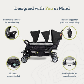 Compass Trio Triple Stroller