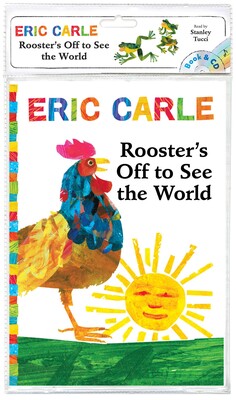 ROOSTERS OFF TO SEE THE WORLD BOOK/CD