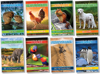 Growing In Character Bulletin Board Set