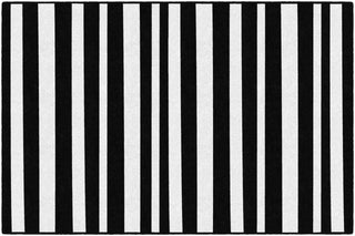 Simply Safari Black and White Zebra Rug