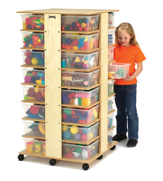 Jonti-Craft¨ 32 Tub Tower - with Clear Tubs