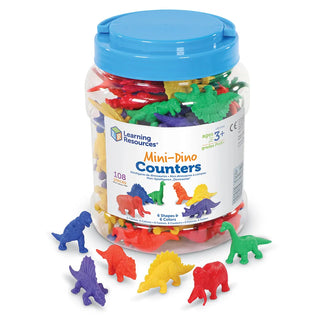 Mini Dino Counters (Set of 108)