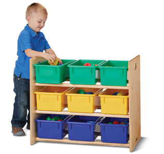 Jonti-Craft¨ Cubbie-Tray Storage Rack - with Colored Cubbie-Trays