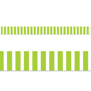 Lime Green Bold Stripes Border EZ Border