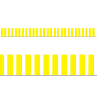 Yellow Bold Stripes EZ Border (Core Decor)