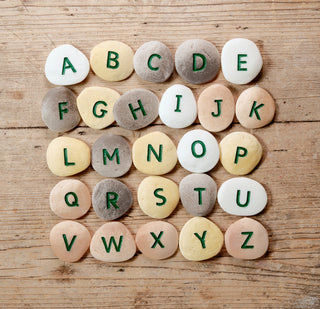Alphabet Pebbles - Uppercase Alphabet