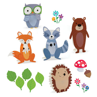 Stand-Up Woodland Friends Bulletin Board