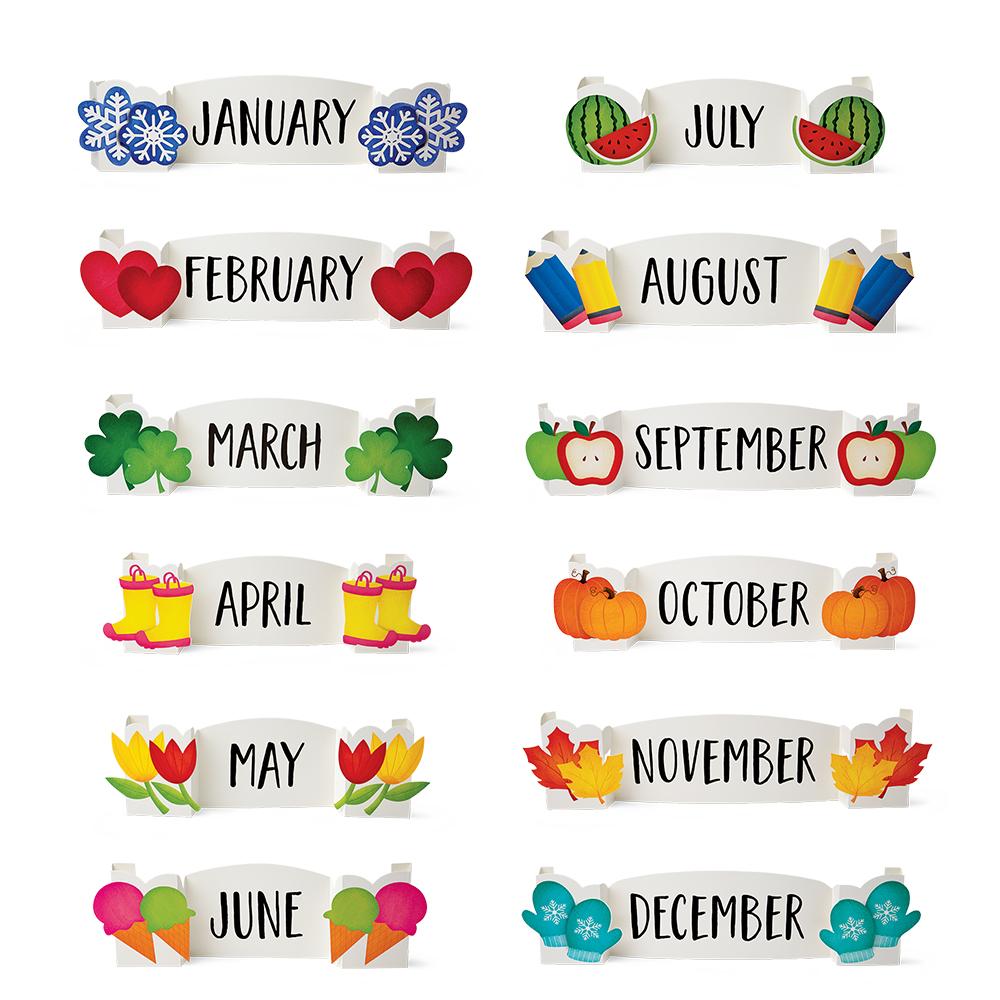 clipart names of months in the bible
