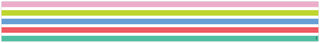 Rainbow Stripes (Rainbow Doodles) Border