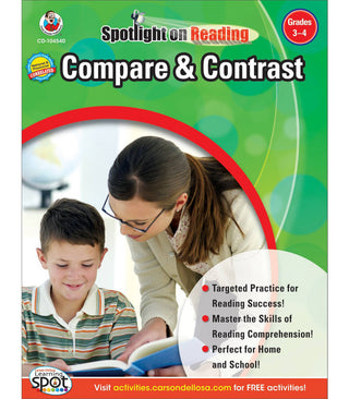 Compare & Contrast Resource Book Grade 3-4 Paperback