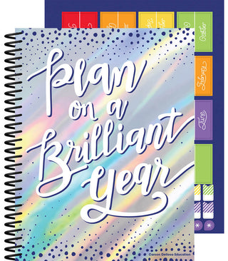 Plan on a Brilliant Year Teacher Planner Paperback