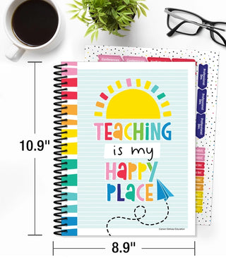 Happy Place Teacher Planner Paperback