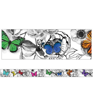 Butterflies Straight Bulletin Board Borders(DISC)