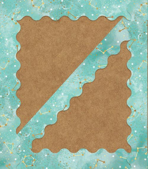 Constellations Scalloped Borders