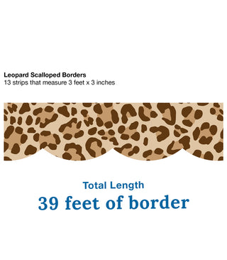 Leopard Scalloped Border(DISC)