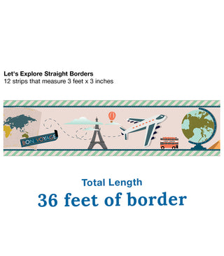 Let's Explore Straight Borders