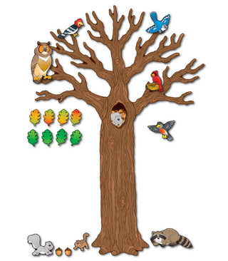 Big Tree with Animals Bulletin Board Set Grade K-5