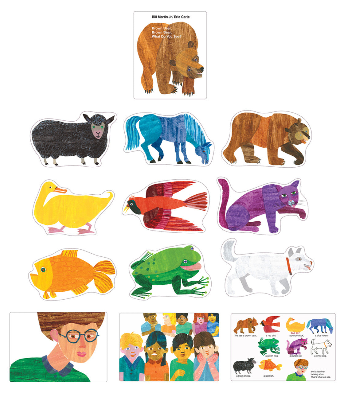 Brown Bear Brown Bear What Do You See Book