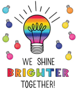 We Shine Brighter Together Bulletin Board Set(C)