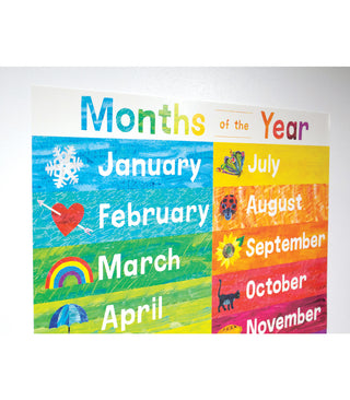 Eric Carle™ Months of the Year Chart Grade PK-2