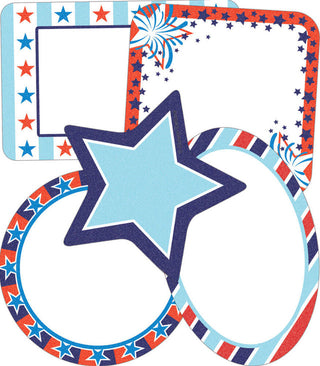 Star-Spangled Mini Cutouts(DISC)