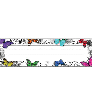 Woodland Whimsy Butterflies Nameplates