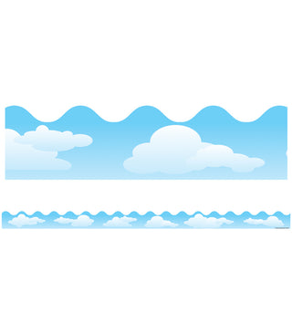 Clouds Scalloped Border(DISC)