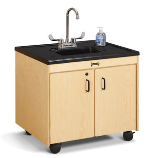 Jonti-Craft¨ Clean Hands Helper Portable Sink - 26" Counter - Plastic Sink