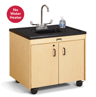 Jonti-Craft¨ Clean Hands Helper without Heater - 26" Counter - Plastic Sink