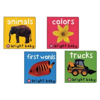 Bright Baby Board Books (Set of 4)