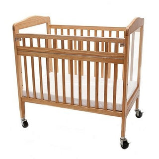 Adjustable Wooden Window Crib with Safety Gate