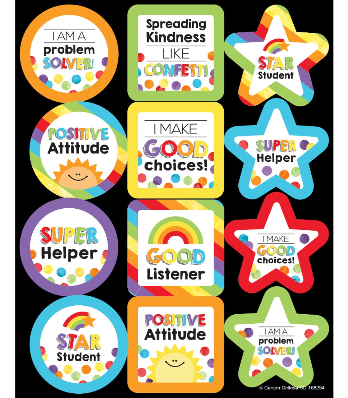 One World Motivators Motivational Stickers