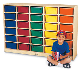Jonti-Craft¨ 30 Tub Mobile Storage - with Colored Tubs
