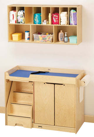 Jonti-Craft® Changing Table - with Stairs - Left