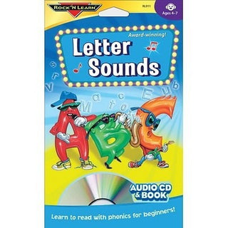 Rock 'N Learn Letter Sounds CD & Book
