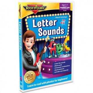 Rock 'N Learn Letter Sounds DVD