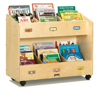 Jonti-Craft® Mobile 6-Section Book Organizer