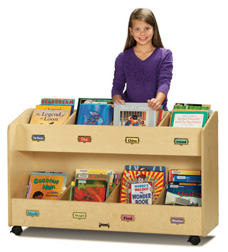 Jonti-Craft® Mobile 8-Section Book Organizer