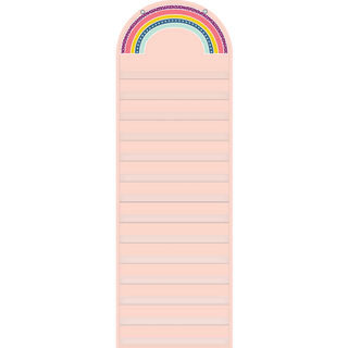 Oh Happy Day Rainbow 14 Pocket Chart