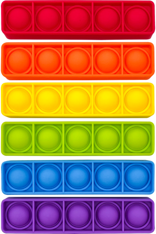 Push and Pop Bubble Five Frames