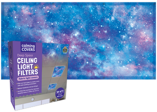 Deep Space Calming Covers Ceiling Light Filters