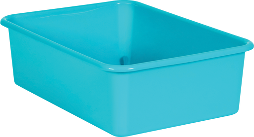 Eucalyptus Green Large Plastic Storage Bin