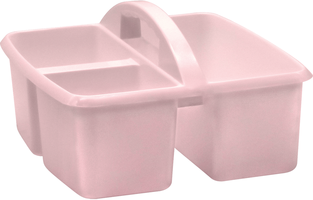 Blush Small Plastic Storage Bin