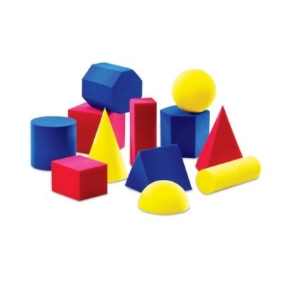 Geometric Shapes Self-adhesive 3D Foam Shapes 72/pc – Skool Krafts