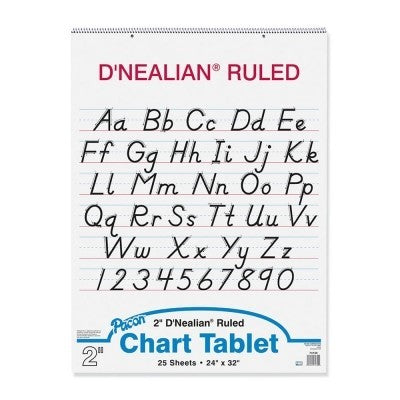 D'Nealian™ Chart Tablet 24