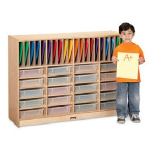 Jonti-Craft® Homework Station - with Clear Paper-Trays