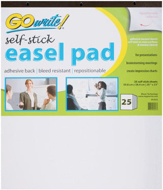 GoWrite!® Self-Stick Easel Pad, 20" x 23"