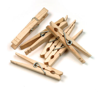Spring Clothespins (3-3/8"L)50 Pieces