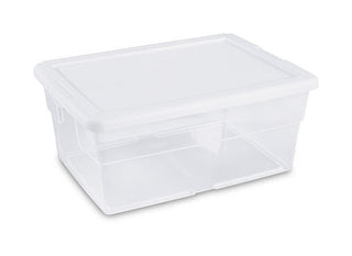 Clear Storage Box (16-quart)