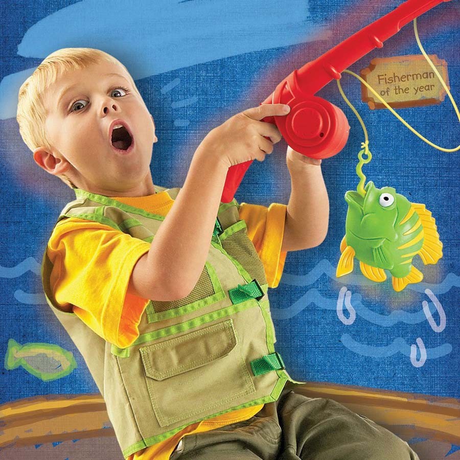 Learning Resources Pretend & Play Fishing Set - Complete Kit main image 1